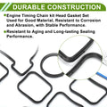 Engine Timing Cover Gasket Set for Dodge Durango 4.7L (2004-2007)