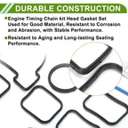 Engine Timing Cover Gasket Set for Dodge Durango 4.7L (2004-2007)