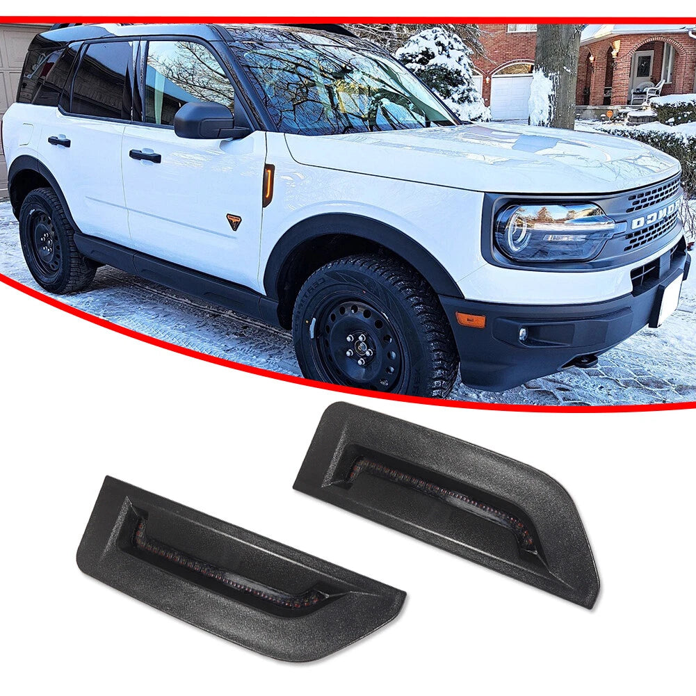 Dynamic Amber Signal Lights for Ford Bronco Sport (2021–2024)
