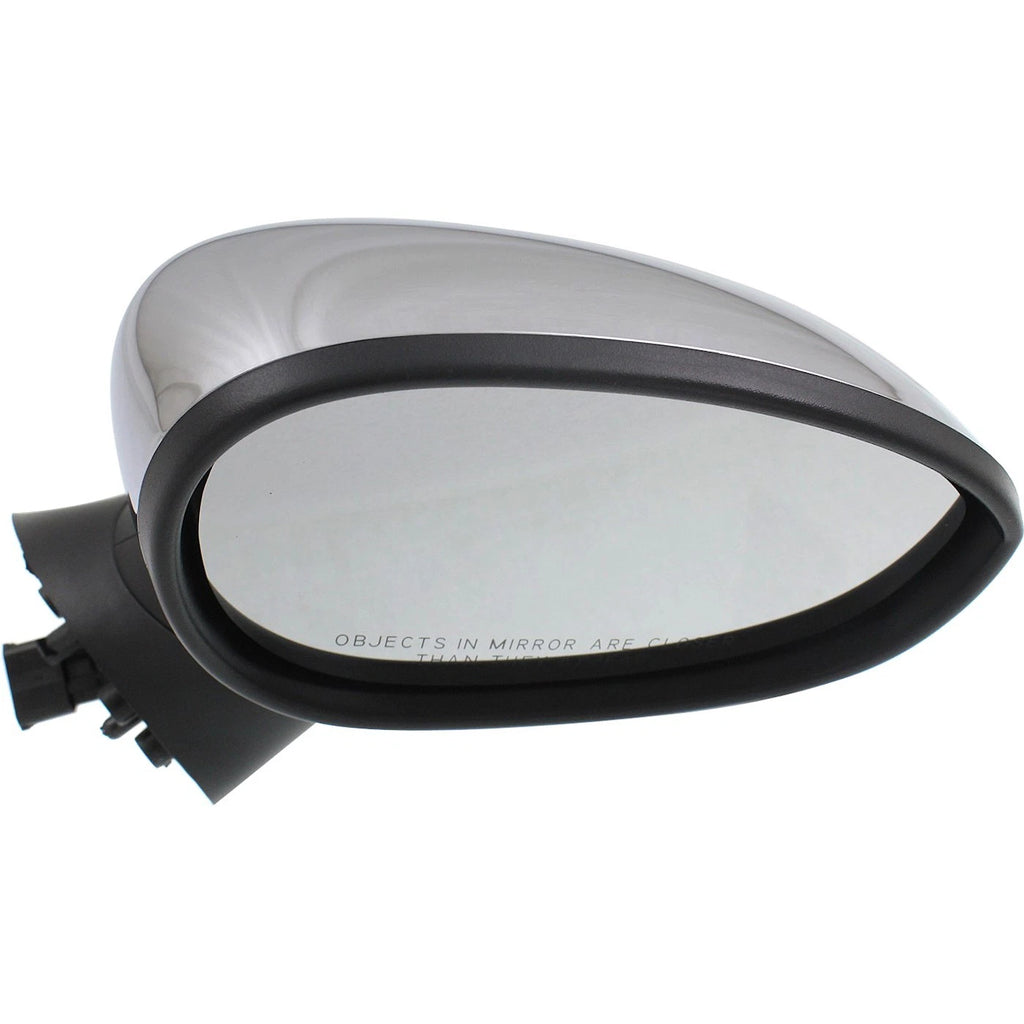Power Mirror for Fiat 500 (2012–2018) Right Side Manual Fold Chrome