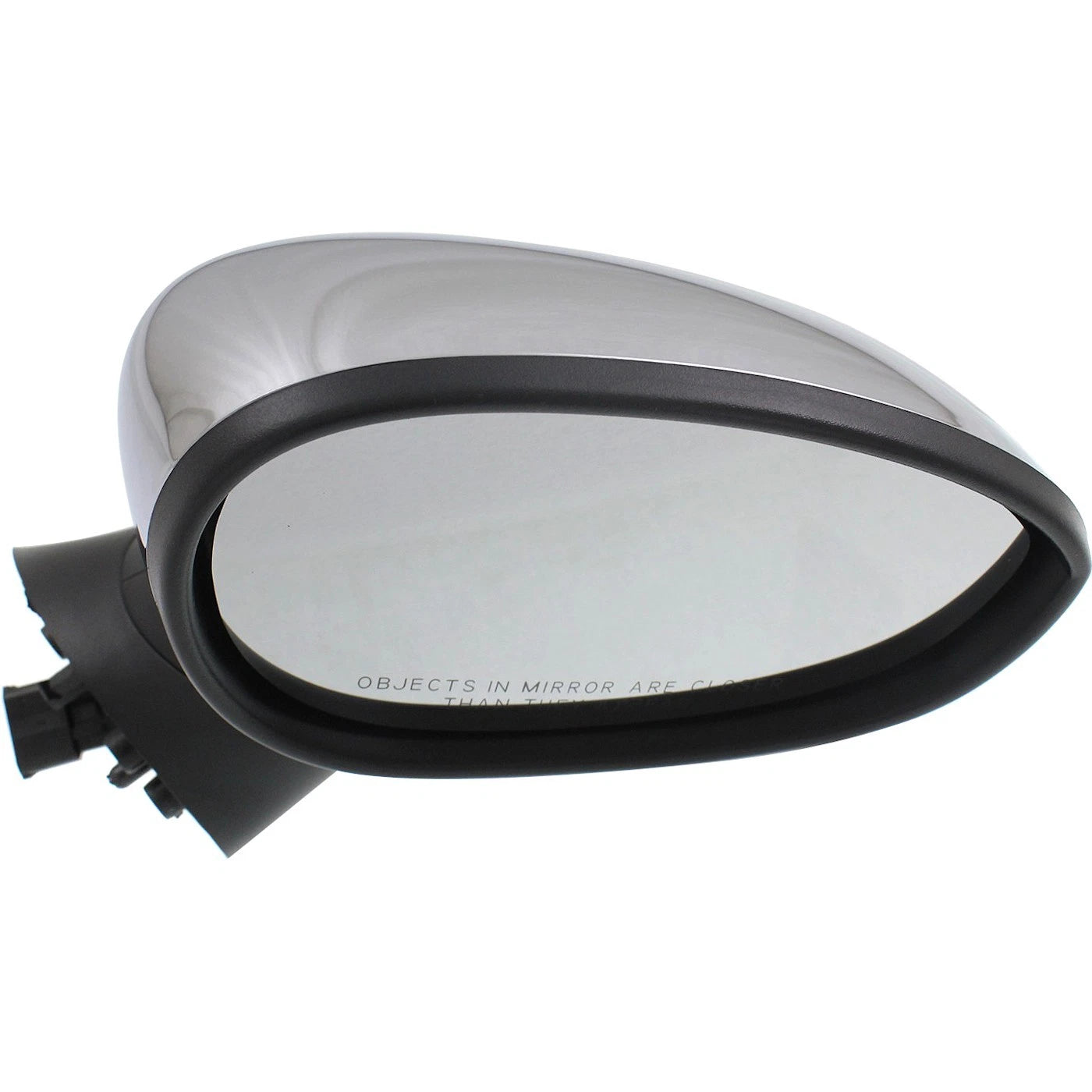 Power Mirror for Fiat 500 (2012–2018) Right Side Manual Fold Chrome