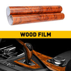 Wood Grain Vinyl Wrap for Car Interior 