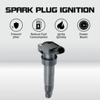 OEM Ignition Coils for Hyundai Genesis/Santa Fe/Sonata, Kia Optima 2.4L (2010–2016) UF611