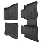 Set of 2 Waterproof Floor Liners for Nissan Sentra (2013–2019) TPE