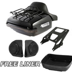 Trunk Pad Mount Rack Light Speakers for Harley Street Glide (2014–2023)