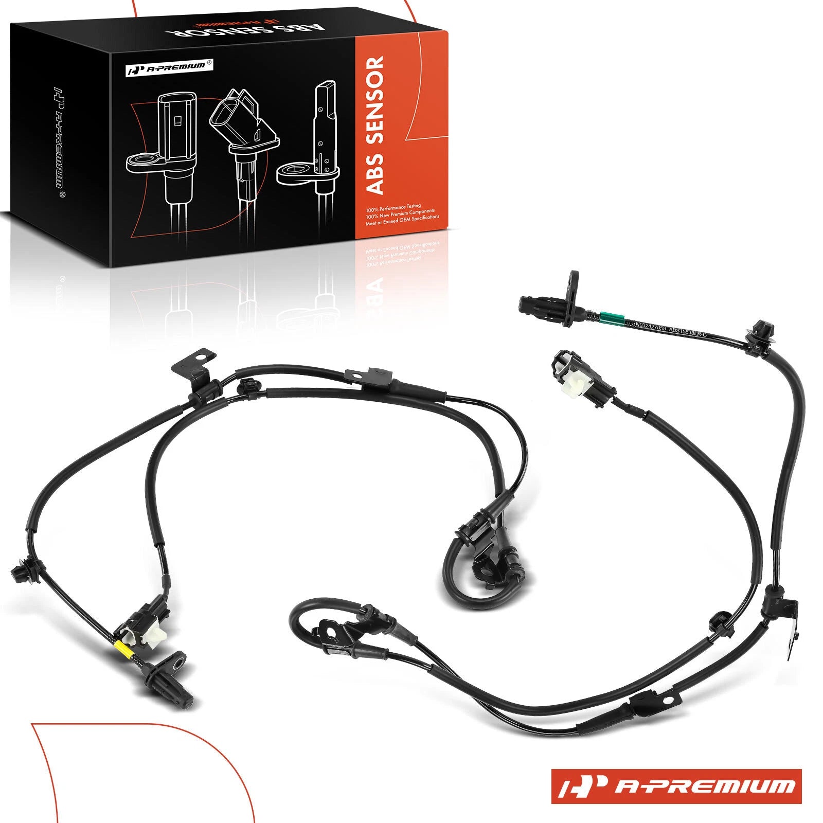 2X Front ABS Wheel Speed Sensor for Kia Cadenza (2014–2016)