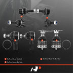 6x Front Sway Bar Link & Tie Rod for Honda Civic Acura EL (2001–2005)