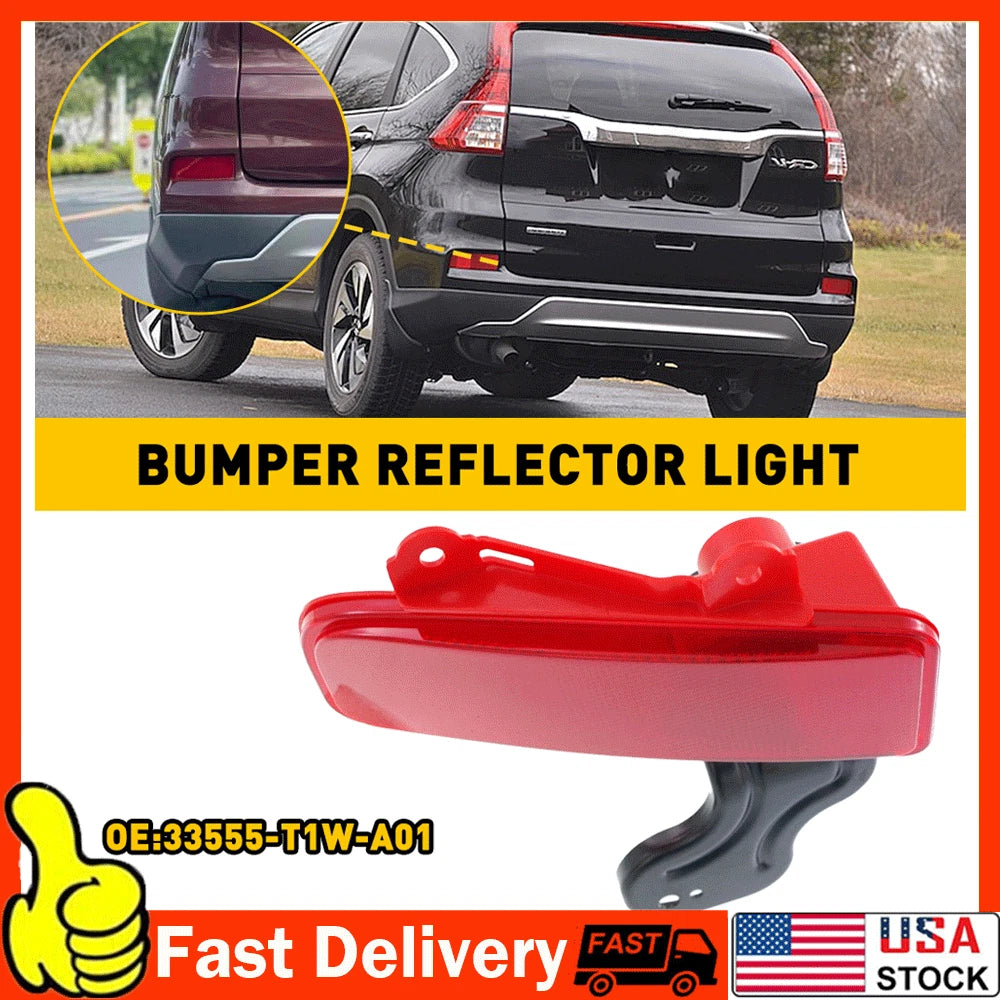 Left Rear Bumper Reflector Lights for Honda CR-V (2015â2016)