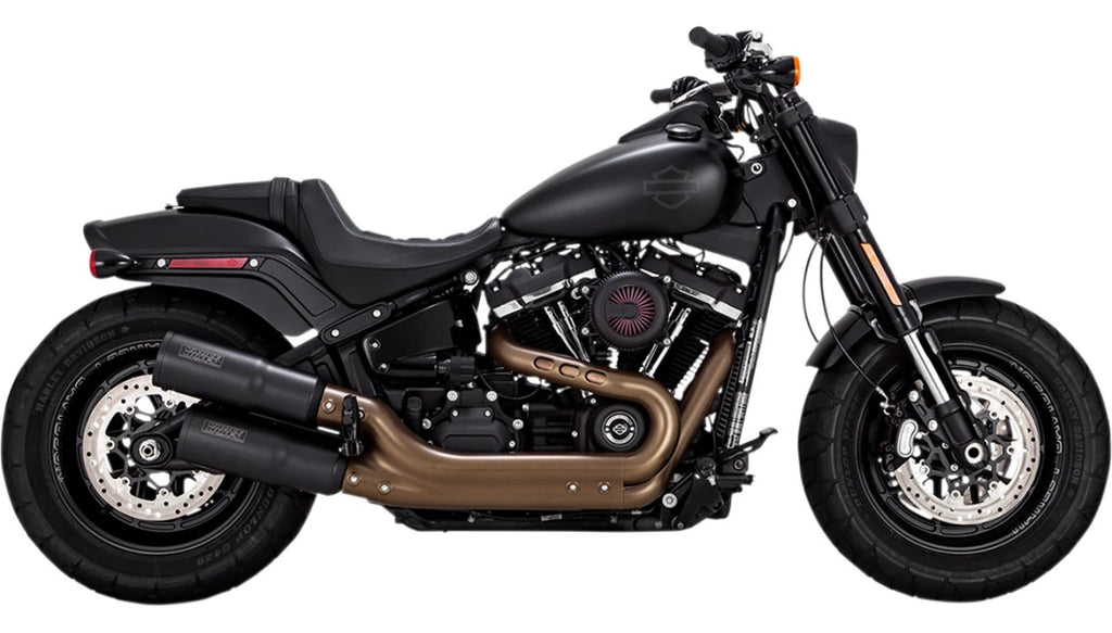 Hi-Output Slip-On Mufflers for Harley-Davidson Softail (46547)