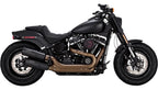 Hi-Output Slip-On Mufflers for Harley-Davidson Softail (46547)