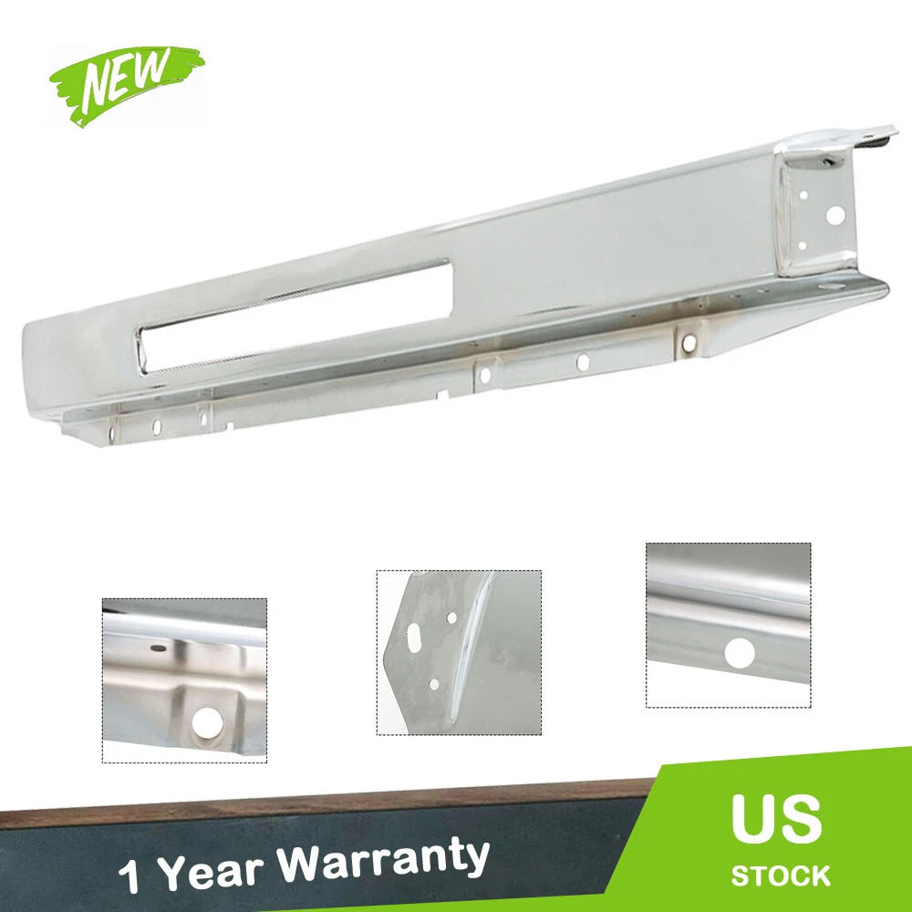 Chrome Steel Front Bumper Impact Bar for Chevy Silverado 1500 (2007–2013)