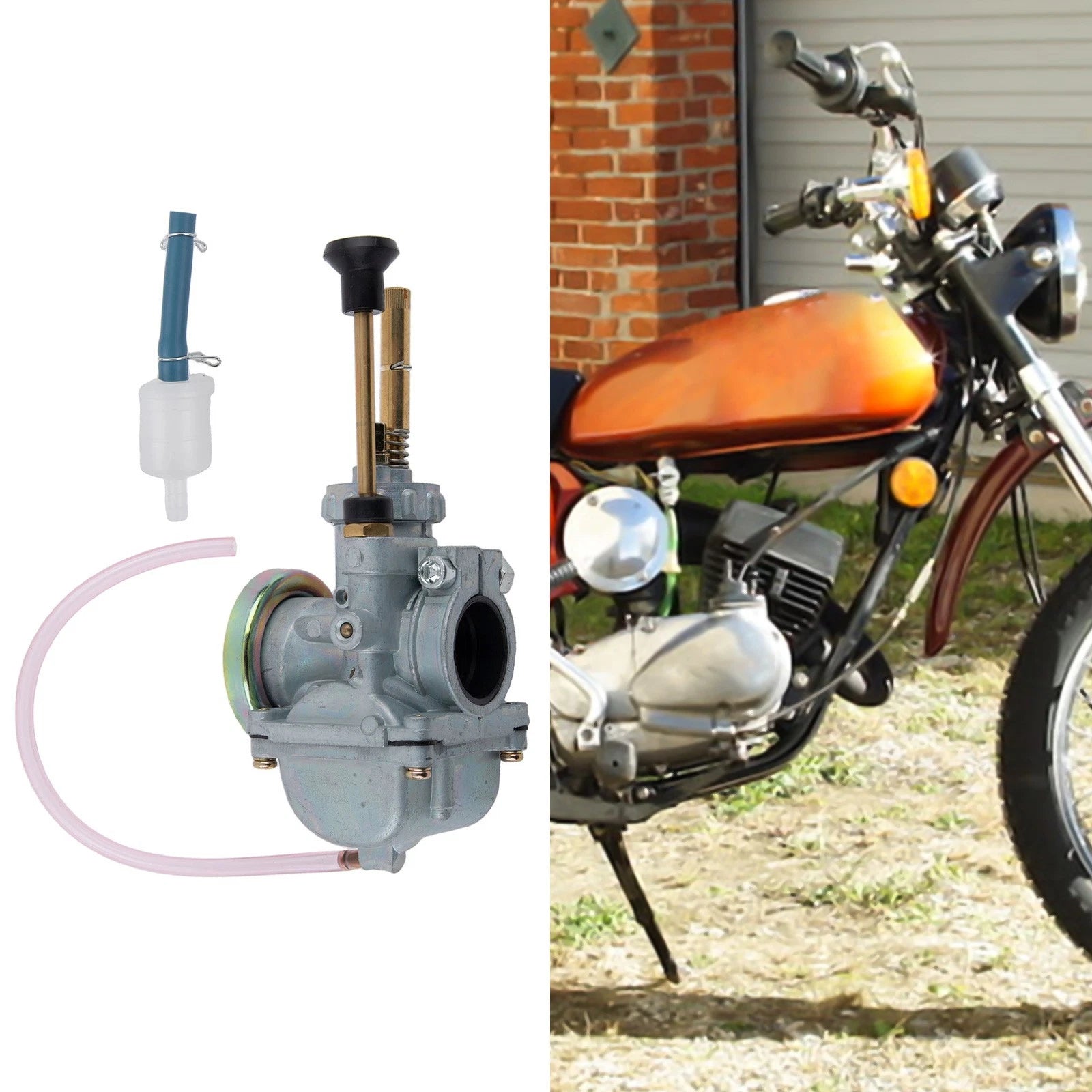Carburetor Kit for Kawasaki KE100, KM100 (1976–2001)