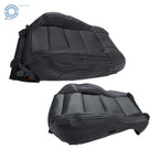 Passenger Back Bottom Seat Cover for Ford Mustang (2015–2023) Perforated Black