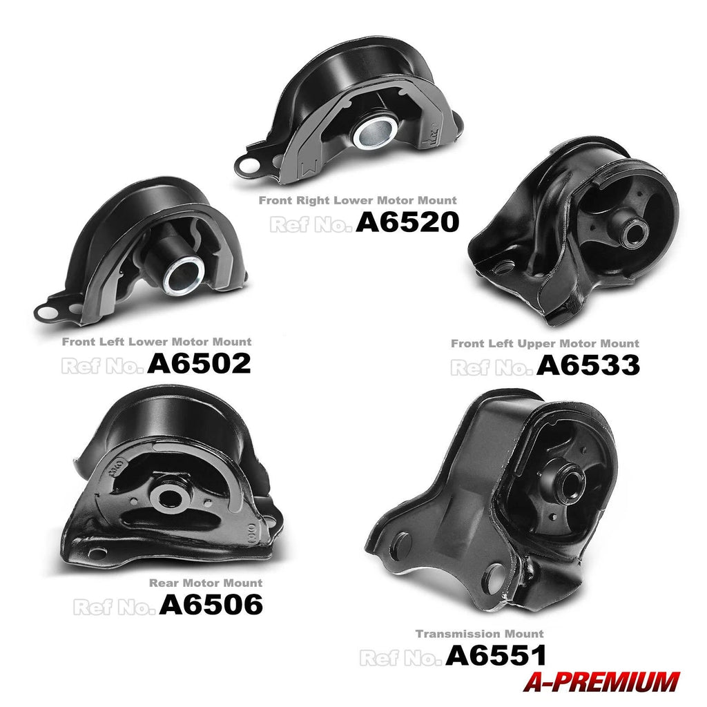 5X Engine & Transmission Mounts for Honda Civic