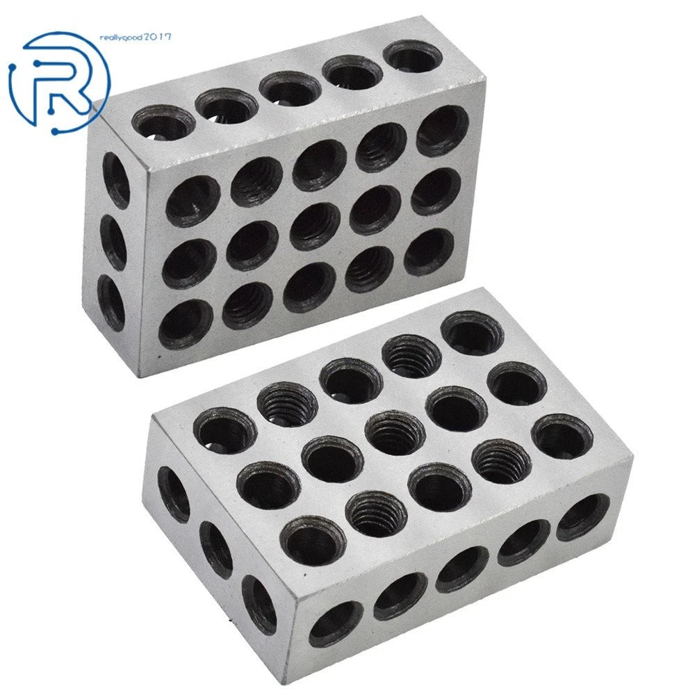 1 Pair 1-2-3 Blocks for Machinists - Ultra Precision .0002"