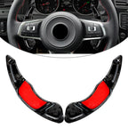 Steering Wheel Paddle Shifter Extensions for VW Golf 7 MK7, MK7.5, Polo