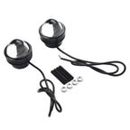 2 x White 12V-24V High Power Bull Eye LED Projector Fog Lamp for Car