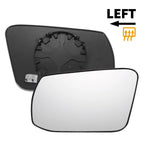Left Side Heated White Mirror Glass for Nissan Altima Sentra (2013–2018)