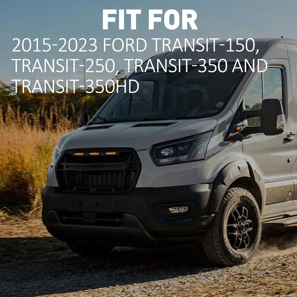 White Cover & Moulding Trim for Ford Transit (2015–2019)