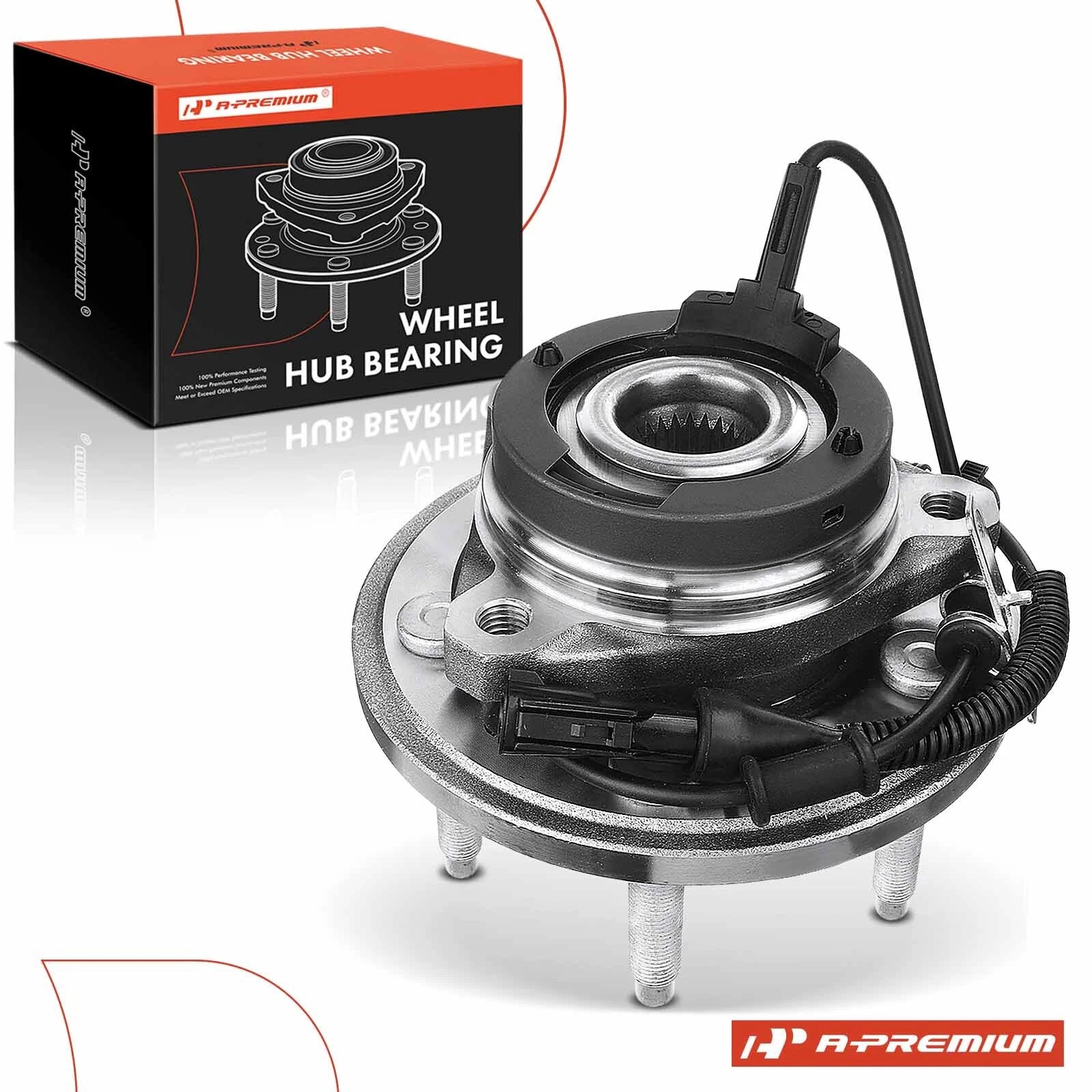 Front Wheel Hub & Bearing Assembly with ABS Sensor for Ford Freestar (2004–2007)