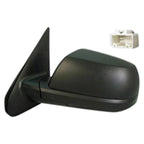 Replacement Textured Driver Power Door Mirror w/Heated Glass w/Cold Climate Spec