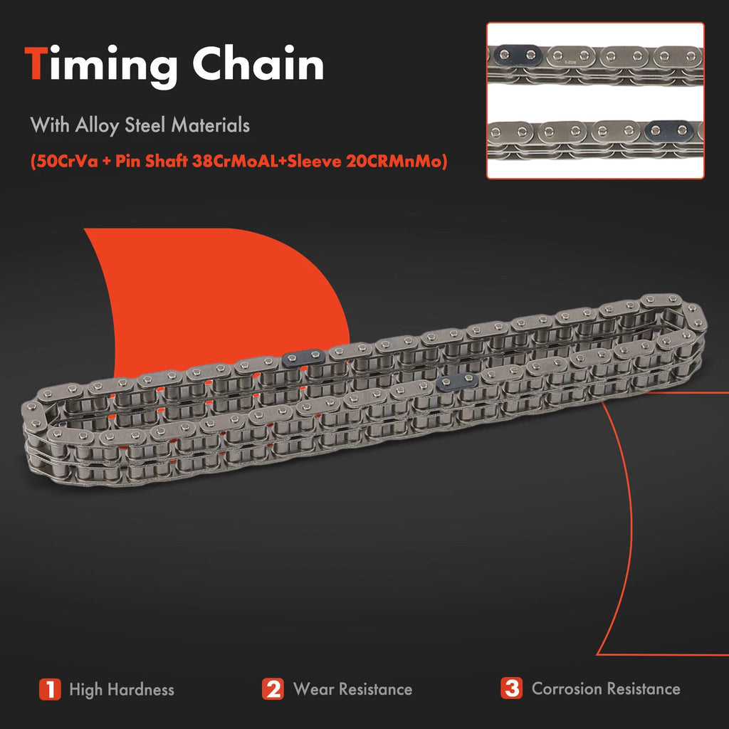 Timing Chain Kit for Toyota Corolla Carina Van (1971–1982) L4 1.8L