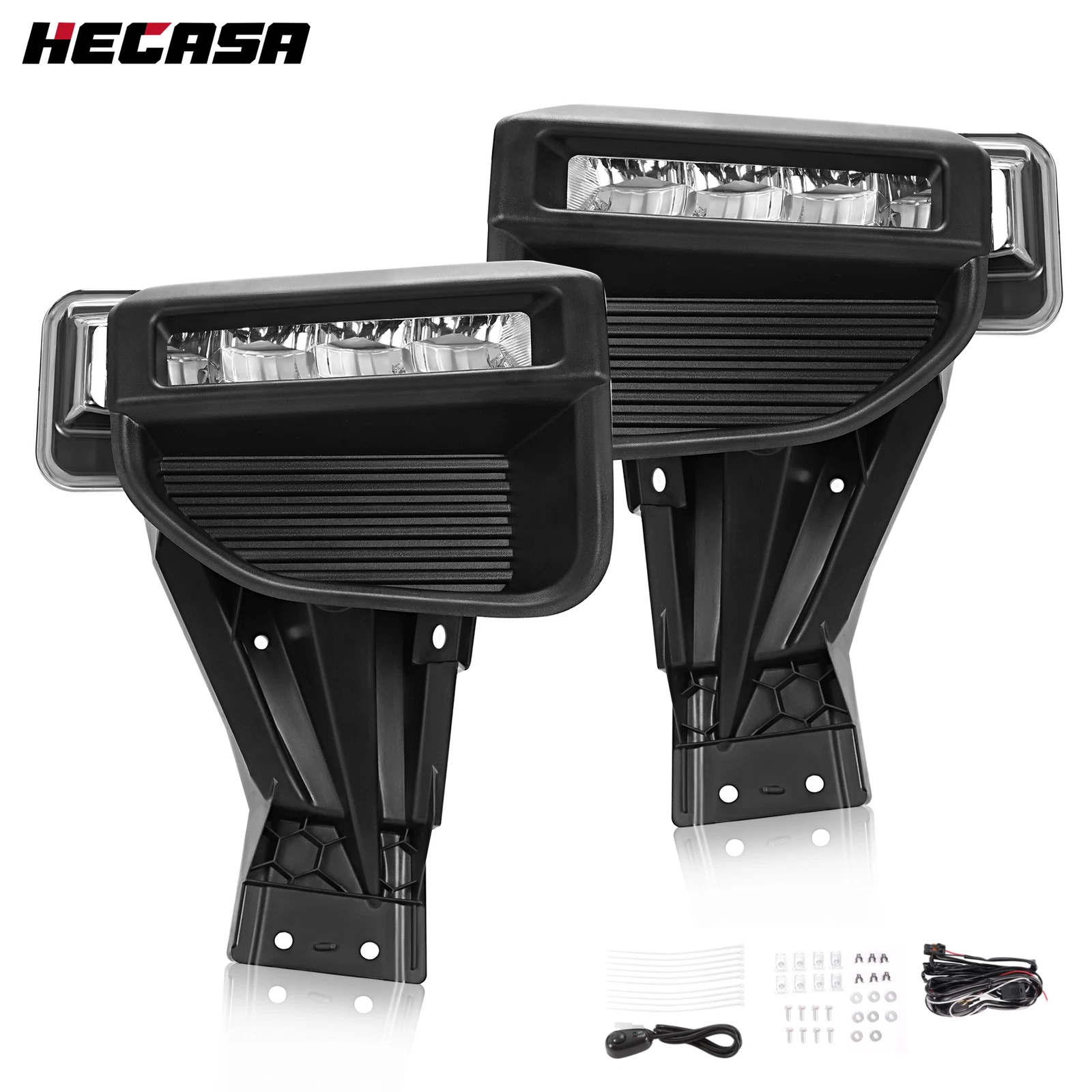 LED Fog Lights for Ford F250 F350 Super Duty (2020–2022)