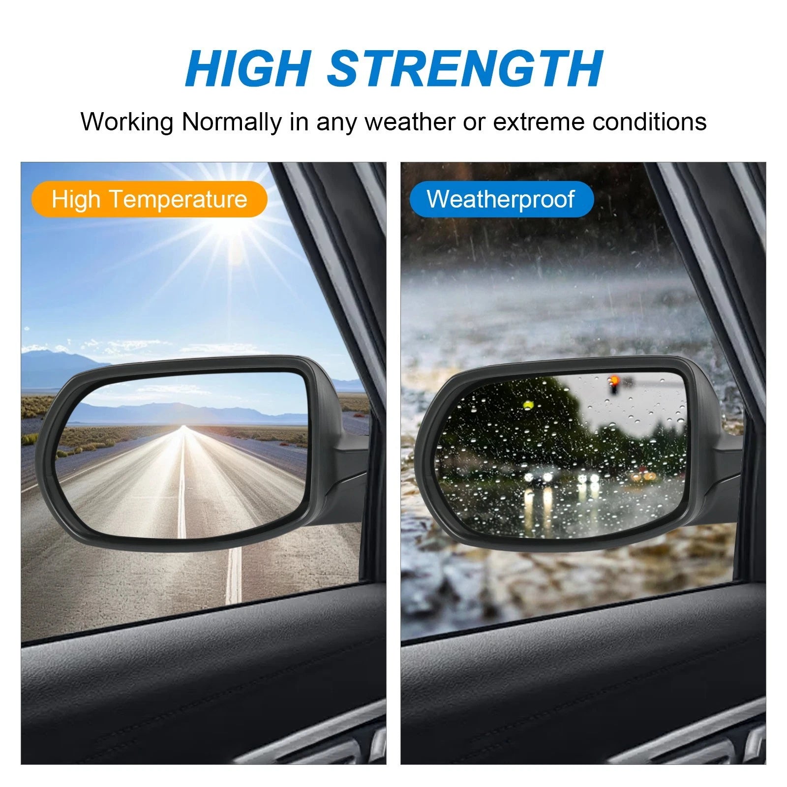 Power Textured Black Driver Side Mirror for Honda CR-V (2012-2016)