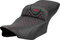 SADDLEMEN Roadsofa Extended Reach Seat for Motorcycle (w/o)