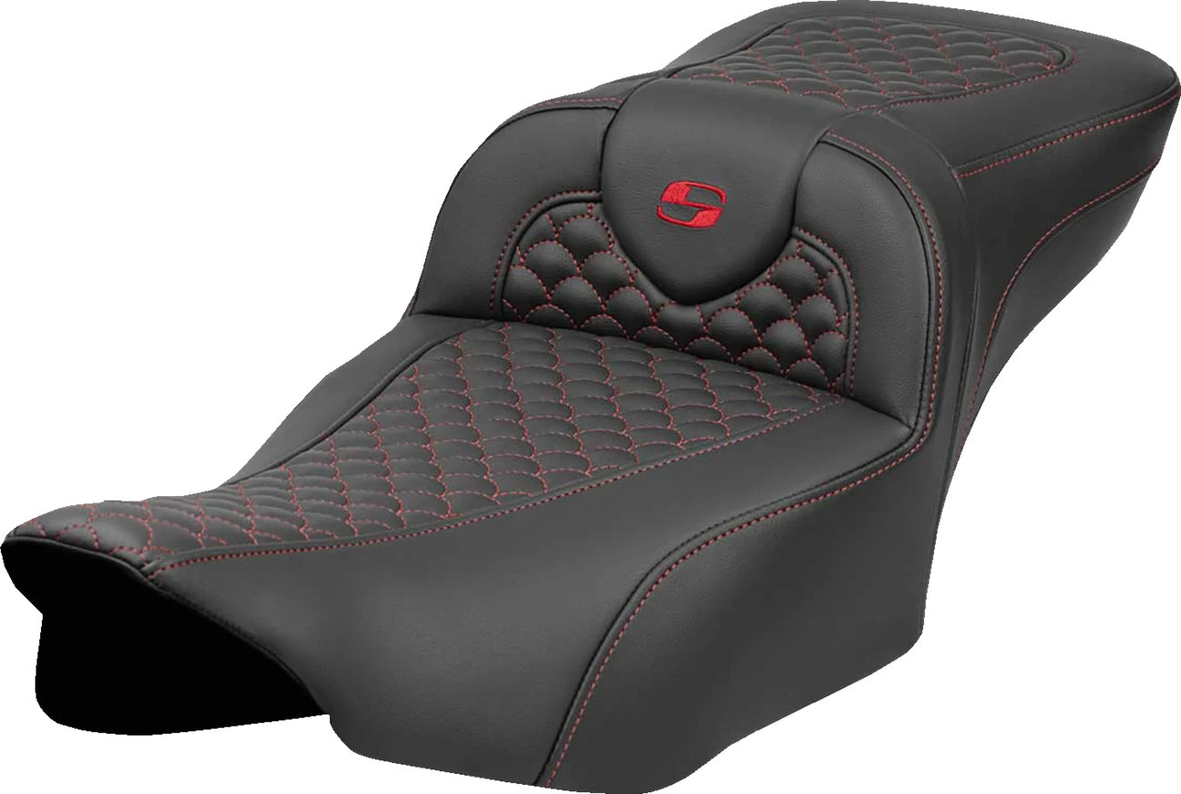 SADDLEMEN Roadsofa Extended Reach Seat for Motorcycle (w/o)