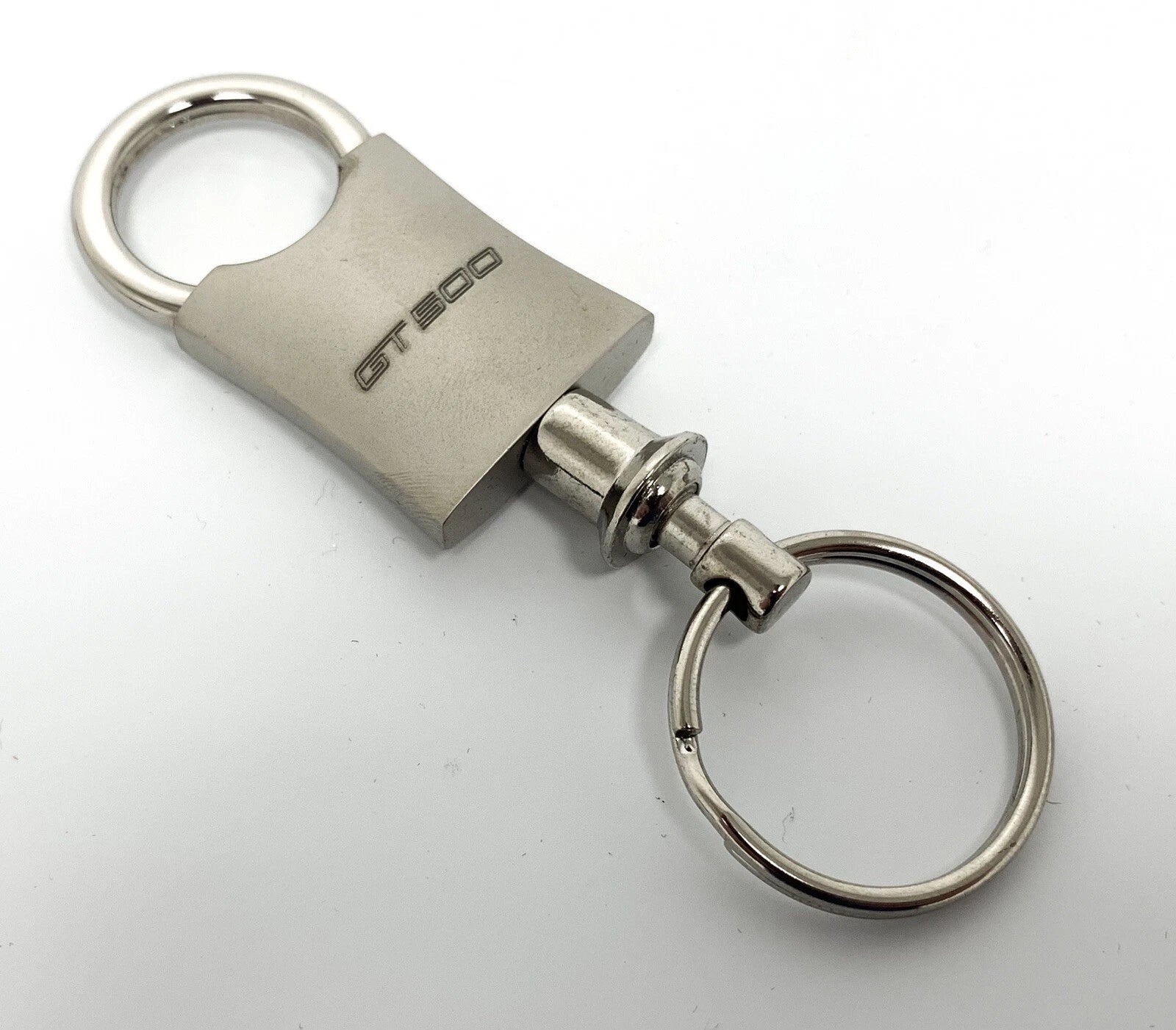 Satin Spring Loaded Key Chain Licensed for Shelby Mustang GT500 (2007–2022)