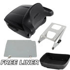 Trunk Backrest Pad Mount Rack Plate for Harley Touring (2014–2025)
