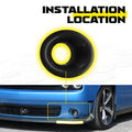 Front Fog Light Lamp Cover Bezels for Dodge Challenger (2015–2023) 68259663AA EPY