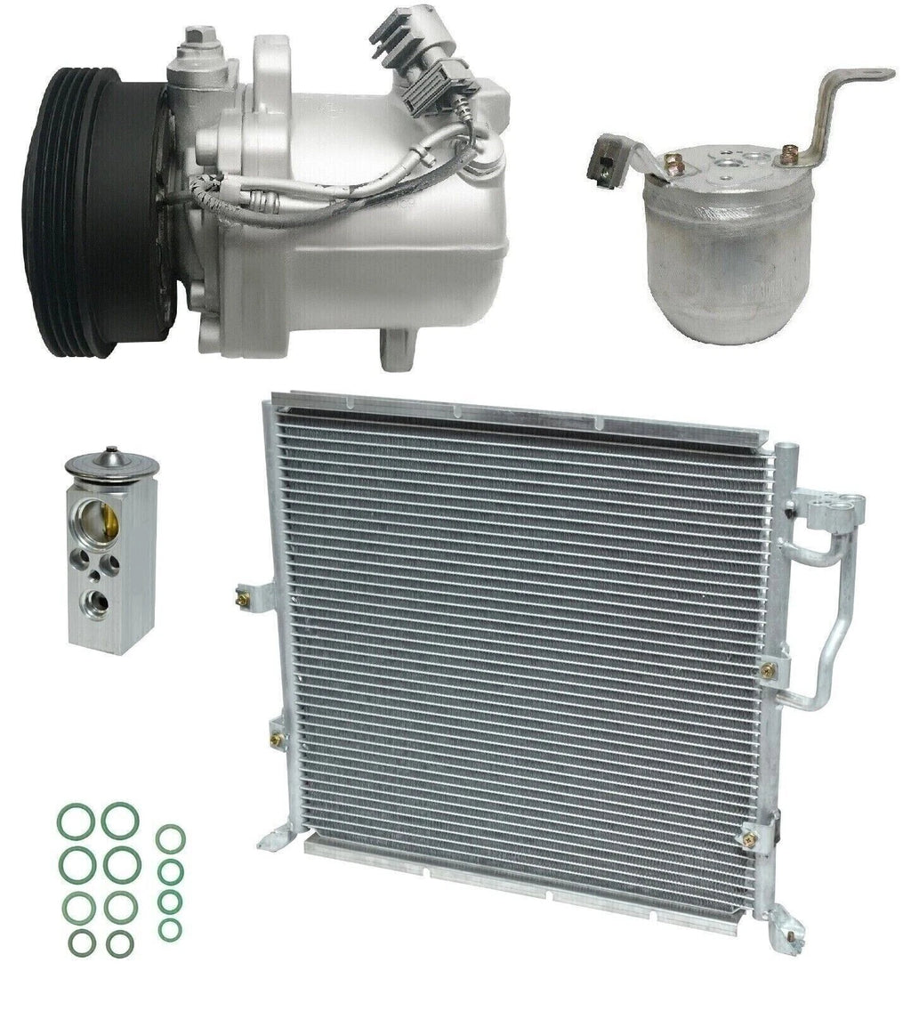 AC Compressor Kit With Condenser for BMW 318i 1.8L (1992–1998)