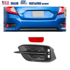 Rear Bumper Reflector Light Cover Bezel Right for Honda Civic (2016–2021)