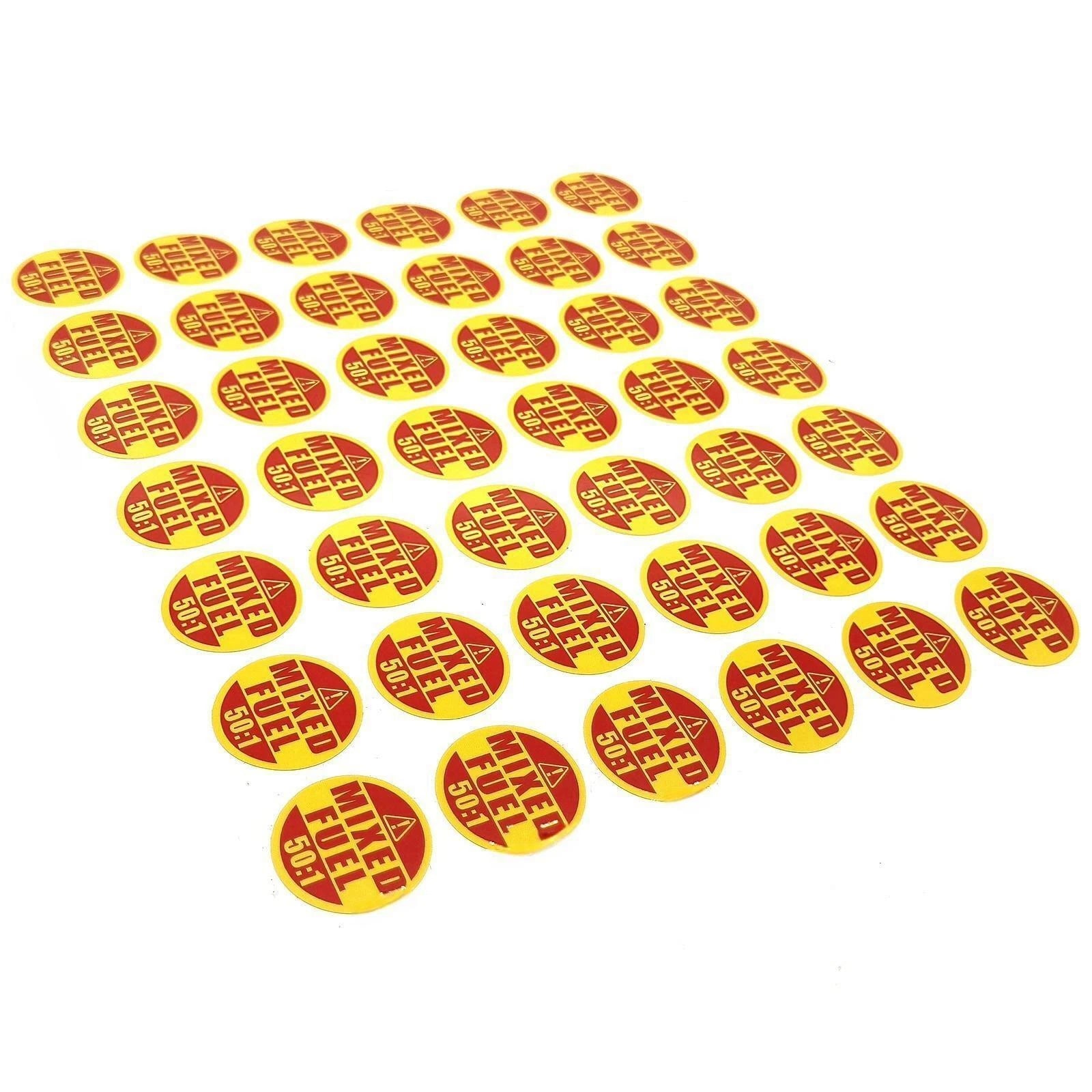 Mixed Fuel Sticker 50:1 for