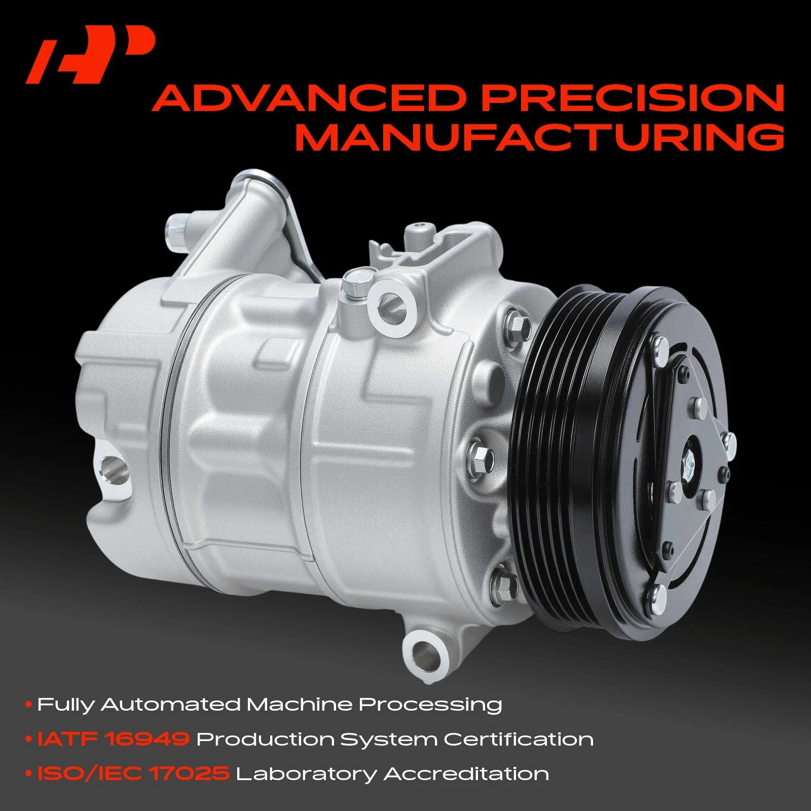 A/C Compressor with Clutch for Chevrolet Cruze (2016-2018)