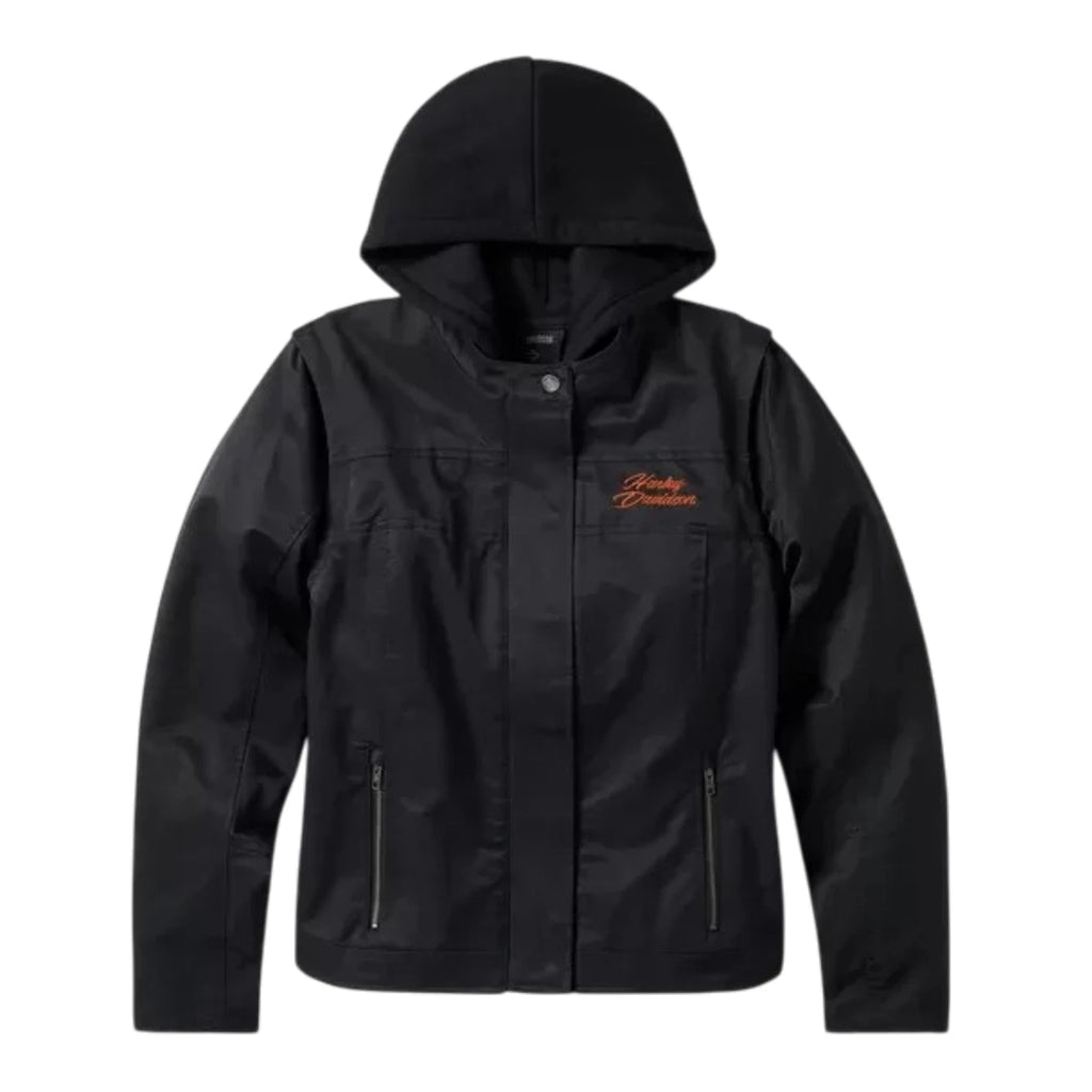 Women's 3-In-1 Textile Jacket for Harley-Davidson (NWT, Black, Size 2XL)