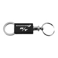 Black Anodized Aluminum Valet Keychain - Officially Licensed for Dodge R/T