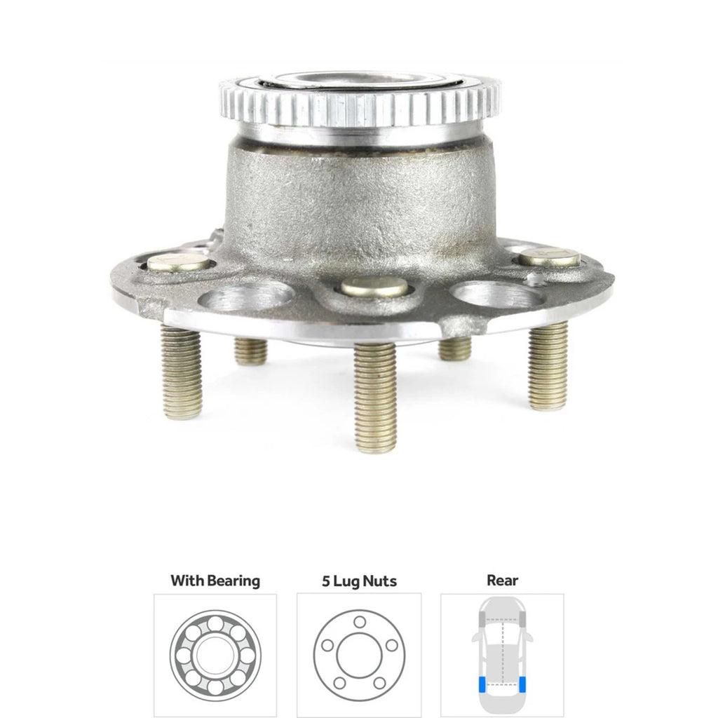 Set of 4 Wheel Hubs for Honda Odyssey