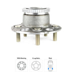Set of 4 Wheel Hubs for Honda Odyssey