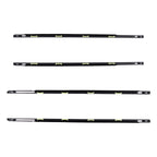 Window Door Belt Rubber Trim (4PCS) for Honda Civic DX 1996–2000 (4D)