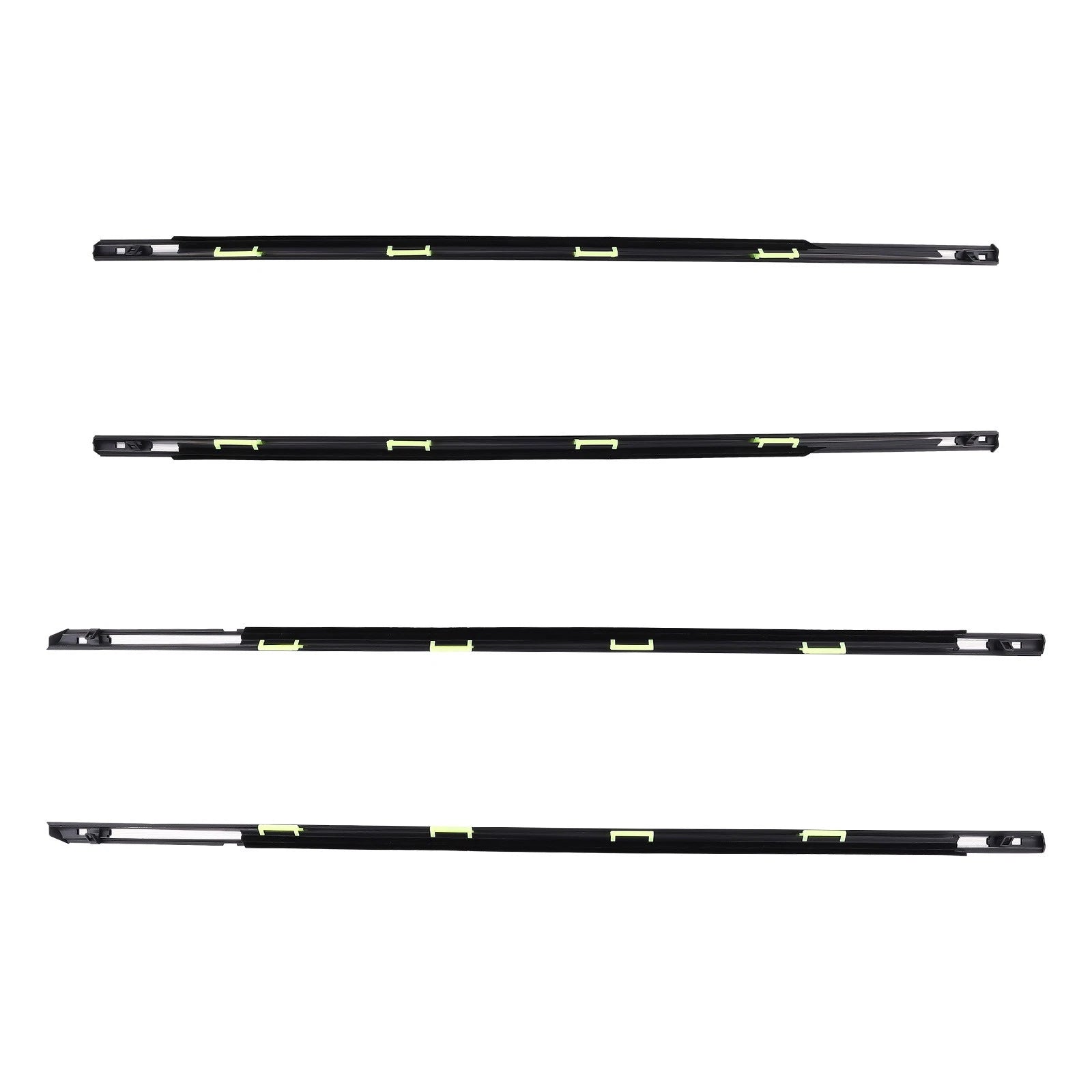 Window Door Belt Rubber Trim (4PCS) for Honda Civic DX 1996–2000 (4D)