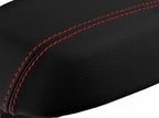 Leather Console Lid Armrest Cover for Kia Sportage (2011–2016) Red Stitch