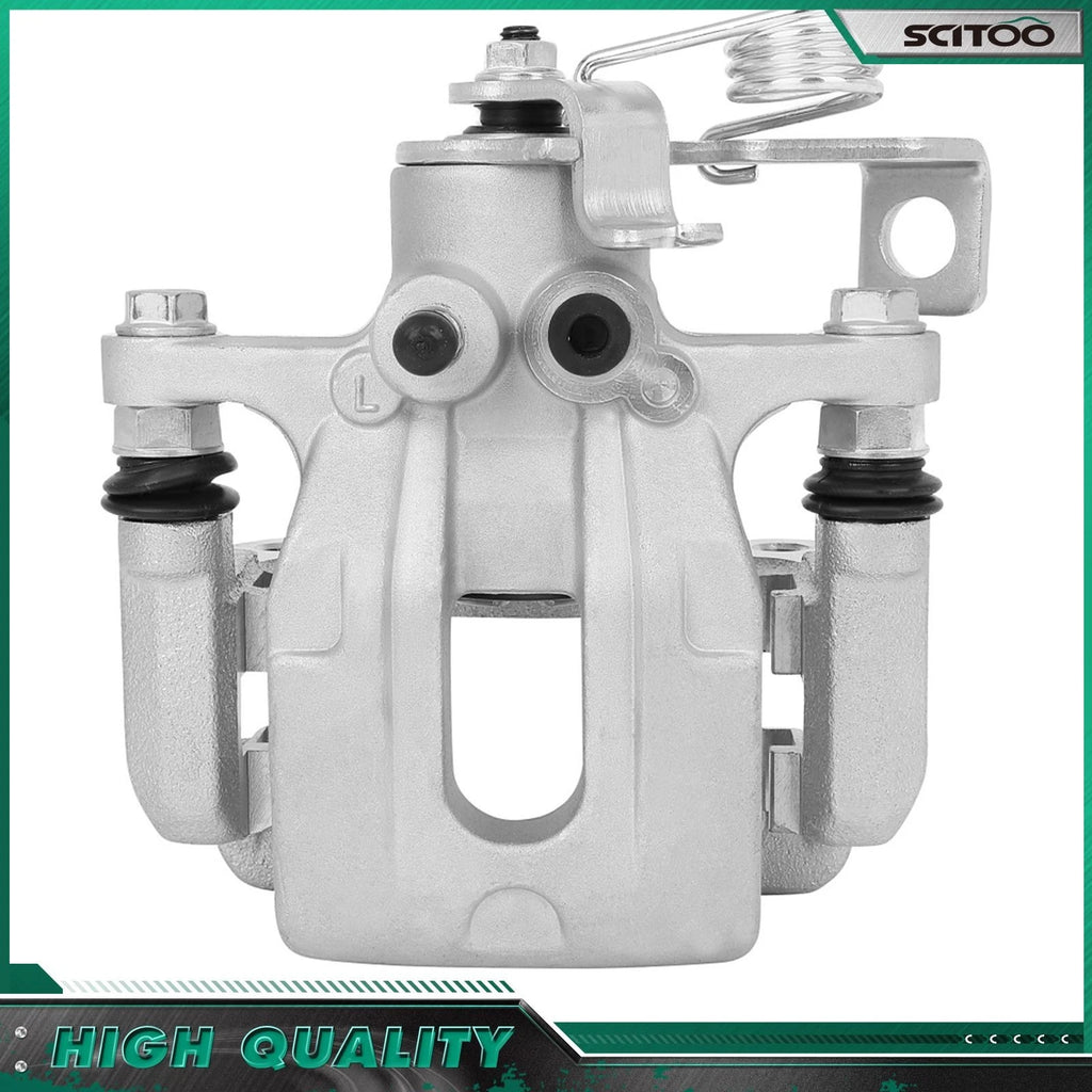 Set of 2 Rear Brake Calipers w/ Bracket for Hyundai Elantra (2011–2016)