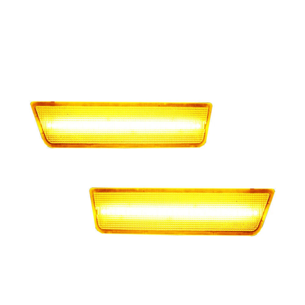 2pc Amber LED Front Side Marker Lights for Dodge Challenger (2008–2014)