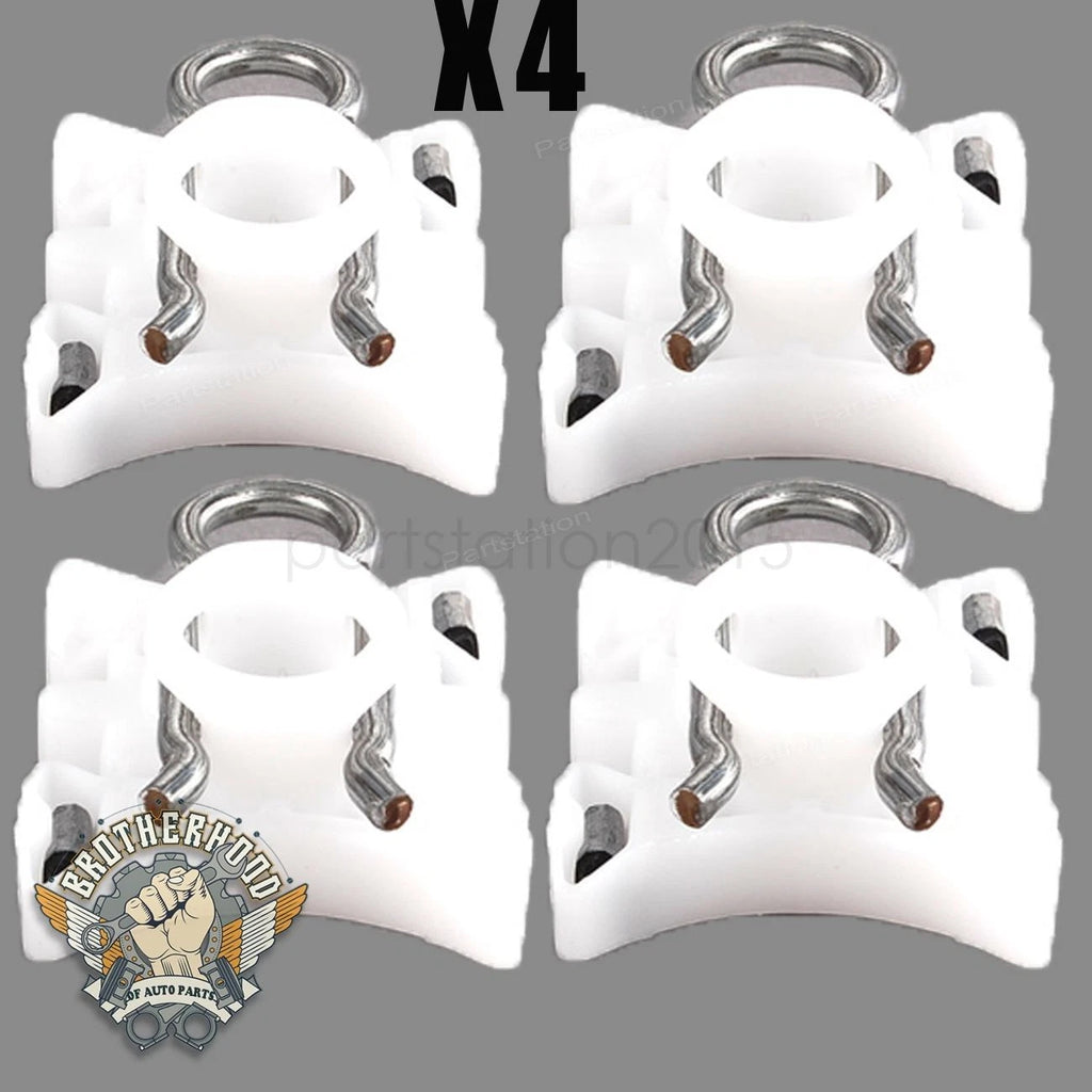 Set of 4 Window Regulator Sliding Pivot Clips for BMW E32 E34 E36 E92 E93