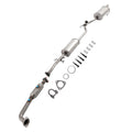 2.4L Catalytic Muffler Exhaust System Kit for Honda CR-V (2007–2009)