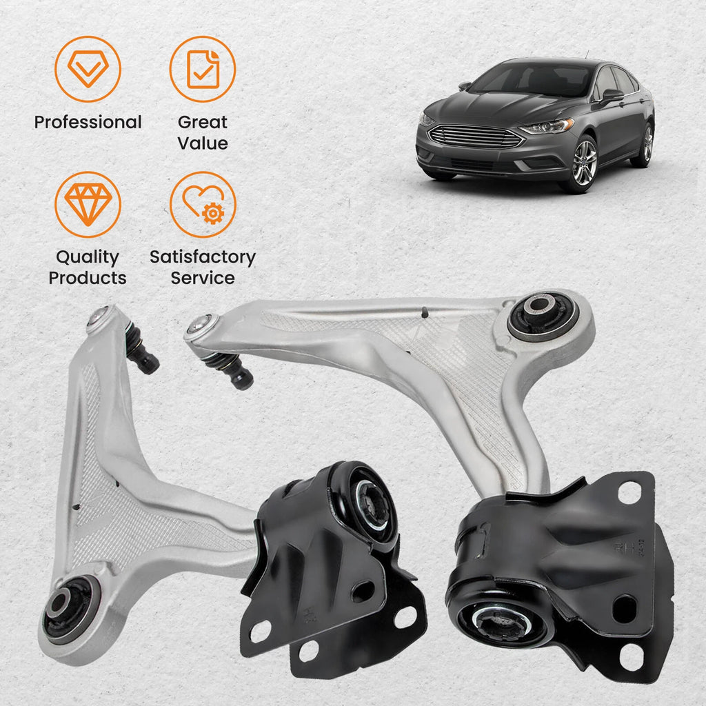 Set of 2 Front Lower Control Arm Ball Joints for Ford Fusion MKZ (2013–2020)