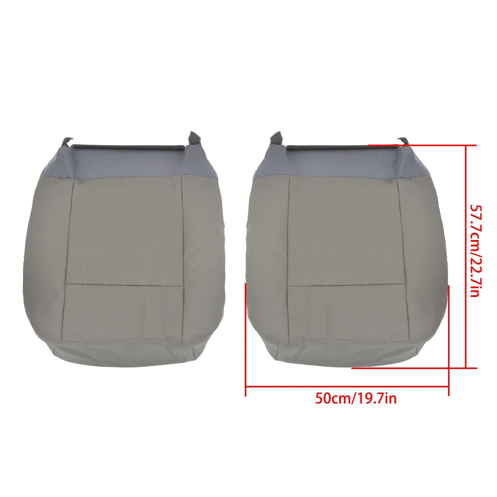 Set of 2 Leather Seat Covers for Chevy Impala SS (1994–1996)